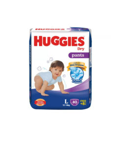 Huggies Dry Pants L Size Diaper 9-14 kg 40 pcs (Malaysia)