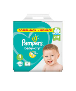 Pampers Baby Dry Diaper Size 4 belt 9-14 kg- 84 pcs Jumbo Pack (UK)