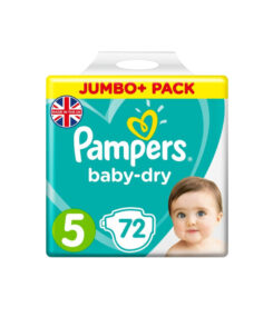 Pampers Baby Dry Diaper Size 5 belt 11-16 kg 72 pcs Jumbo Pack (UK)