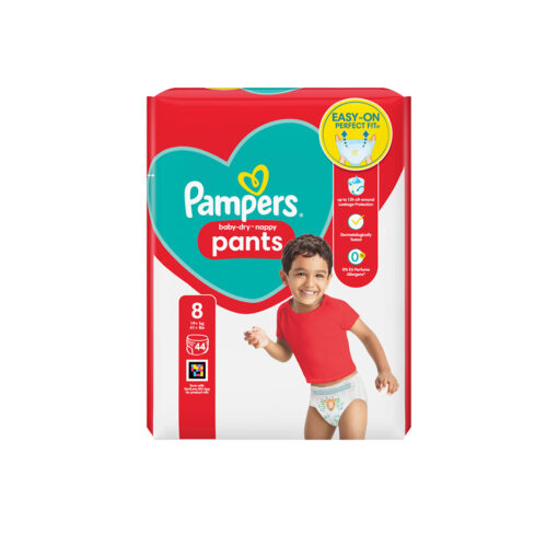 Pampers Baby Dry Diaper Size 8 Pant 19+ kg 44 pcs Jumbo Pack (UK)